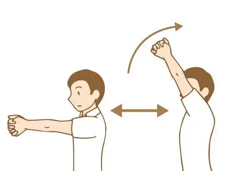 照片素材(图片): 双手在肩膀上的韩国女人2