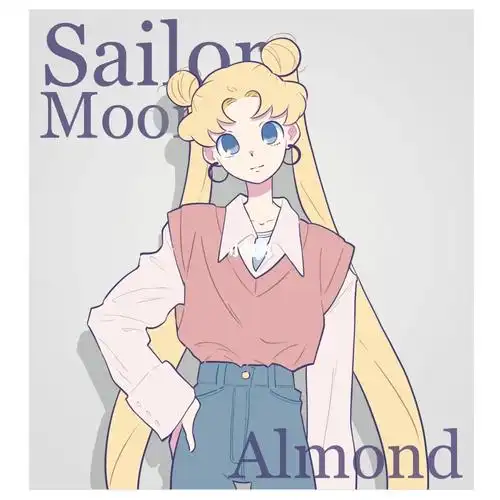 接稿接稿  #画  #板绘  #二次元  #头像  #月野兔