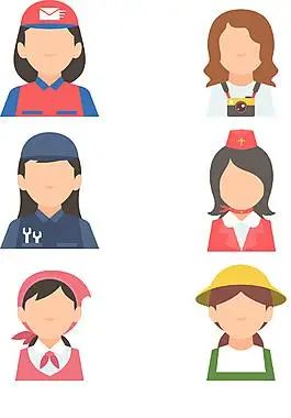 插画图片向量插图插画职业人物插画戴眼镜的男士插画卡通职业形象插