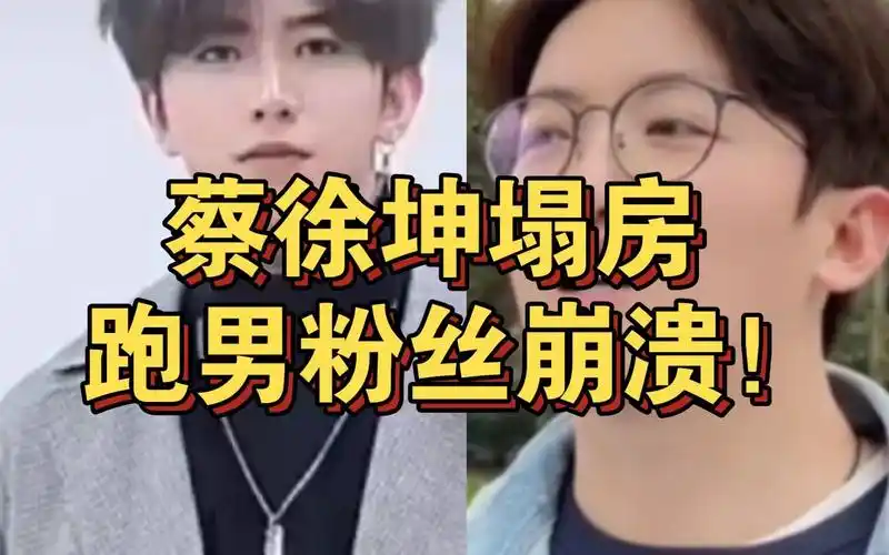 蔡徐坤疑被封杀直接导致跑男打码也停播粉丝低价大甩卖周边