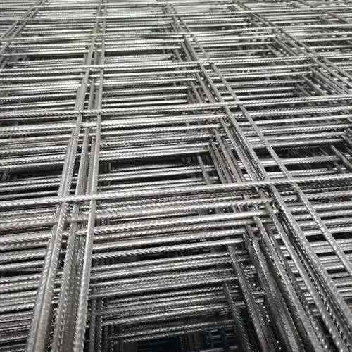桥梁路面直角焊接钢筋网片防止开裂电焊网螺纹钢筋网