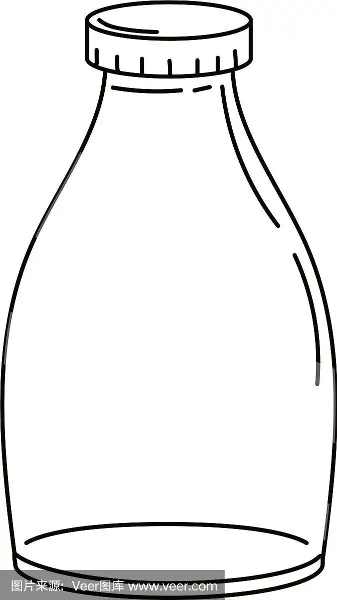 空瓶子卡通