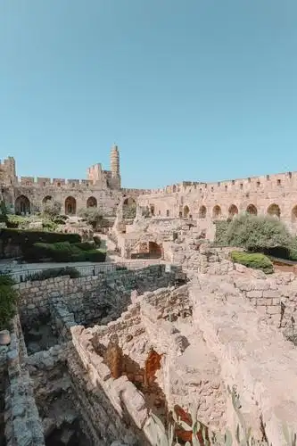 一座耶路撒冷的古罗马城市的土地