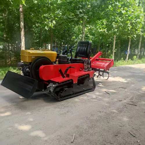履带乘坐式微耕机 小型田园旋耕机 座驾柴油耕地机