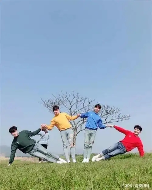 团建合照,超有创意的五大合照造型,get新技能!(分享收藏)