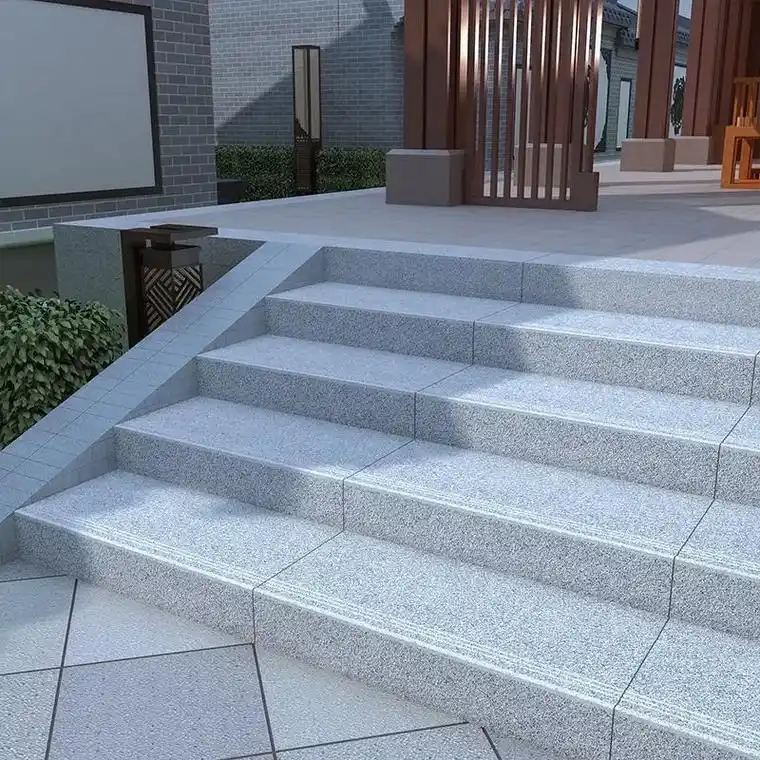 大门院子台阶地砖 台阶石踏步地砖.##庭院地板砖效果图 #自 - 抖音