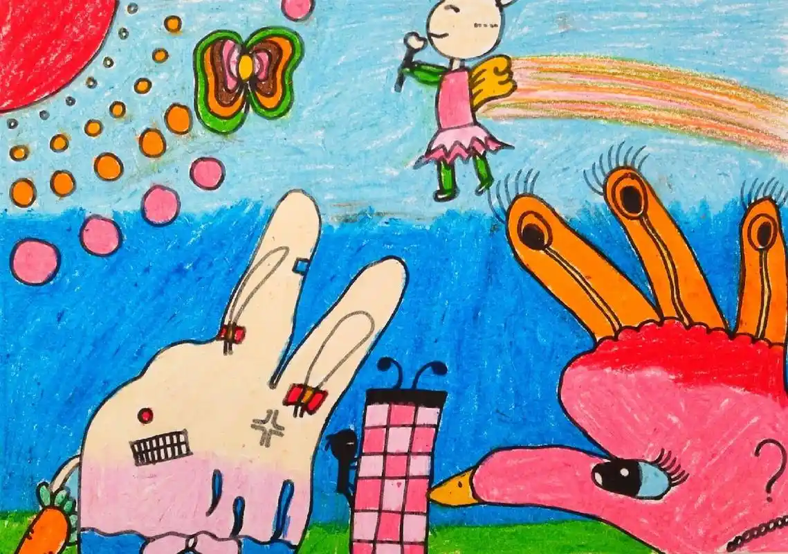 手绘9天|手形的联想|创意篇|附过程图 创意系列临摹来源小红薯工具