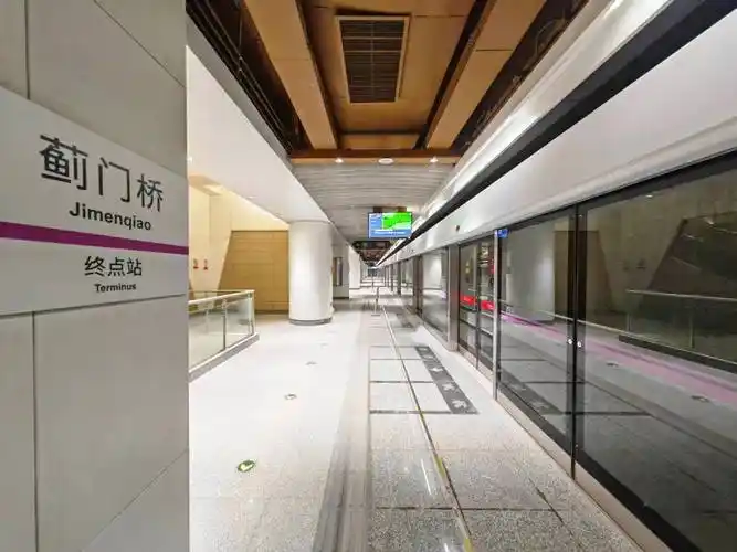 多图实拍蓟门桥站抢先看