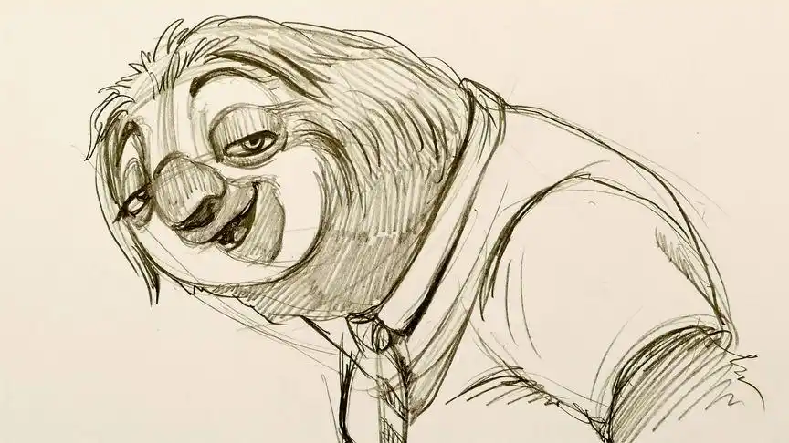 卡通速写:疯狂动物城 5,闪电