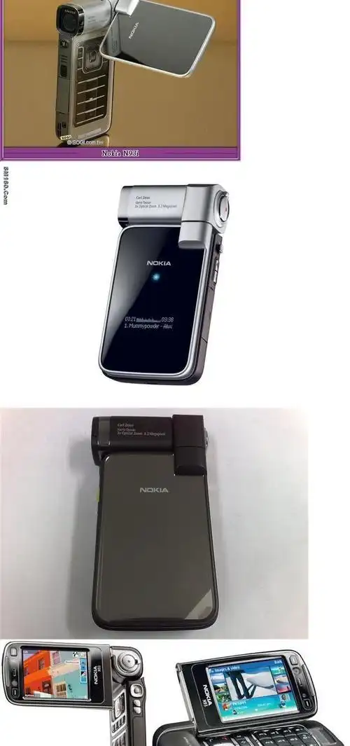 nokia/诺基亚n93i经典库存n93翻盖智能旋转拍照机皇手机电池 n93i黑色