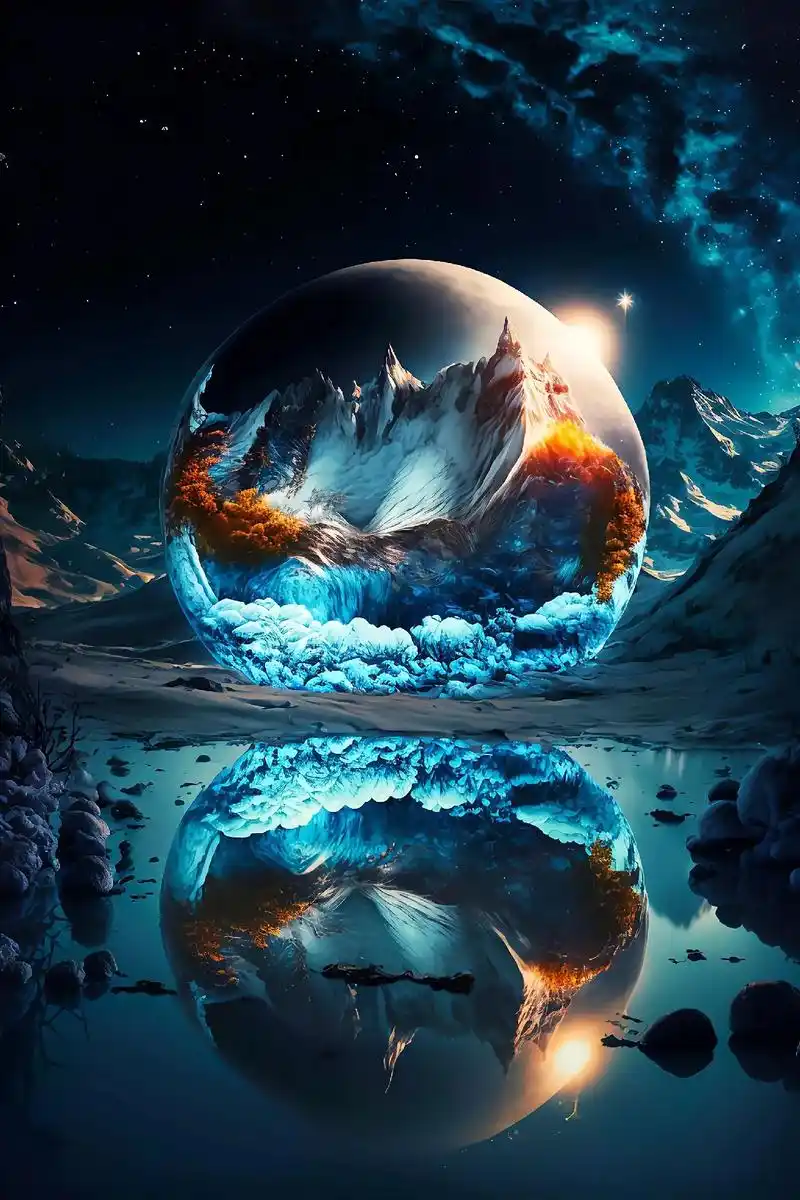 一念千年,千年彼岸的对望#壁纸#美出高级感 #星空#彼岸#治 - 抖音