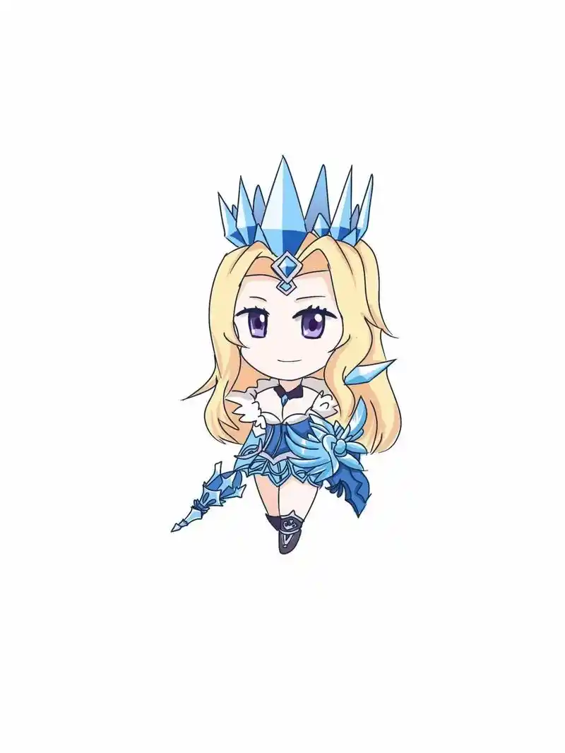 手绘雅典娜冰冠公主.#图文伙伴计划 #procreate绘画 - 抖音