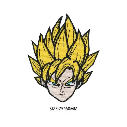 悟空赛亚七龙珠日本卡通动漫刺绣热熔贴自粘贴布贴