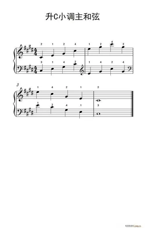 c小调和弦_c小调第五交响曲