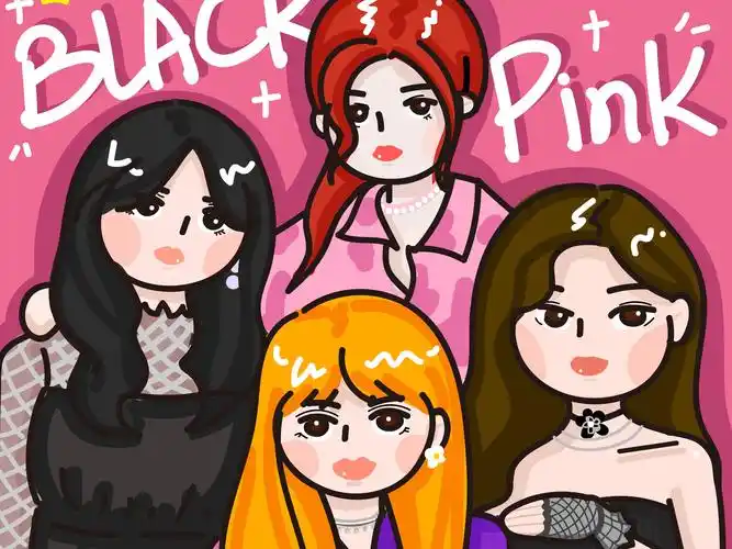 blackpinkq版人物海报