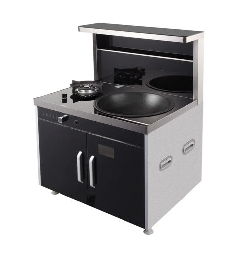 公司通过对农村市场多年的跟踪考察与深入调研,开发无烟柴火集成灶,以