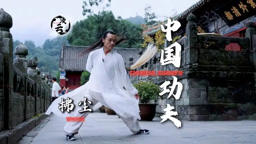 简单的兵器,不简单的功效,拂尘动作演练【武当凌云】