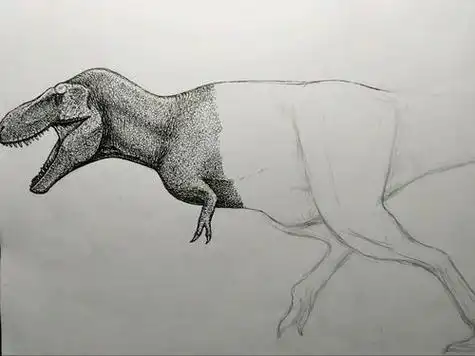 特特暴龙简笔画