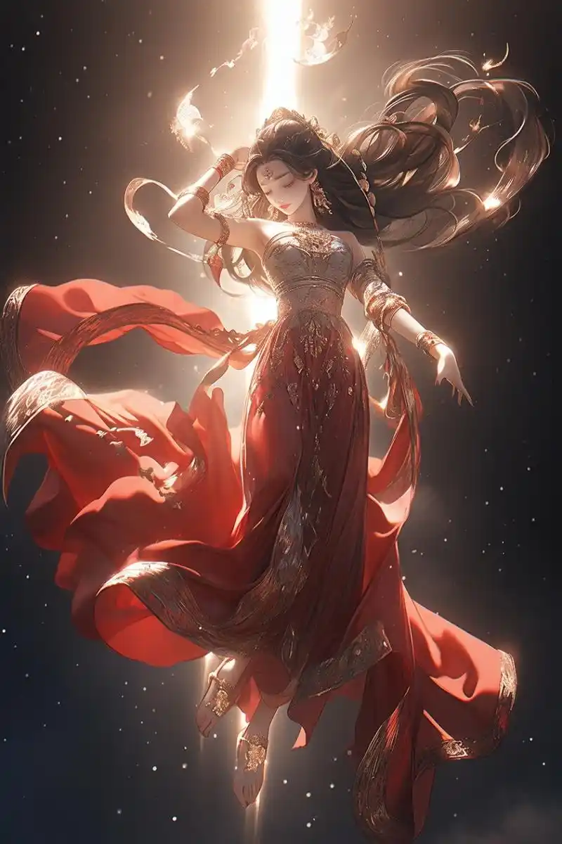 敦煌飞天——中国古代服装与动感舞蹈姿势,唯美具魅力成就东方女性之