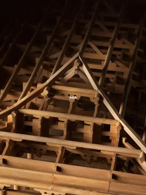 榫卯结构韵律之美中国古建筑梁架佛光寺