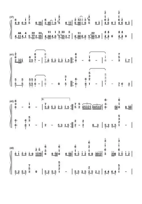 极乐净土钢琴简谱-虫虫乐谱