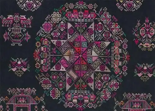 苗族刺绣:藏在深山的"无字天书"!