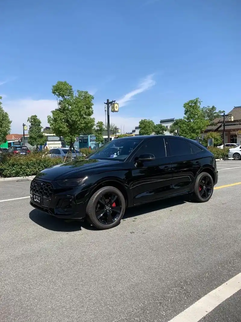 q5l0393全车黑化95#黑武士风格 99案例分享:奥迪q5l黑武士