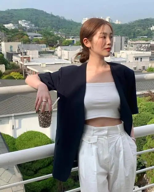 韩国穿搭博主ins更新