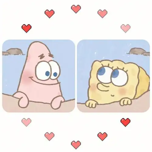 海绵宝宝情侣头像