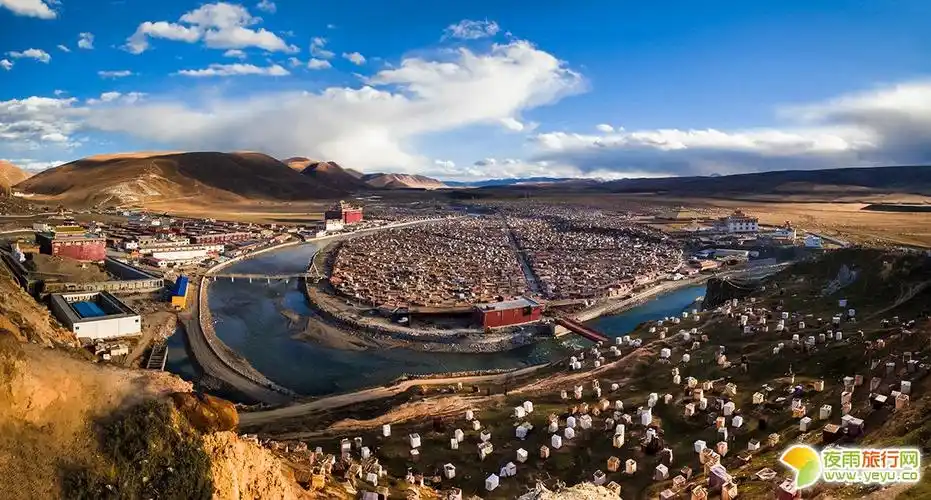 神秘美丽的川西白玉县亚青寺 - 风景名胜 - 夜雨