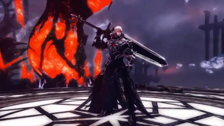 最终幻想14 黑龙男自设 暗黑骑士 魔王风格 动态壁纸