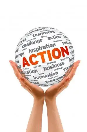 sum 4 pic of arm in fist action on white background