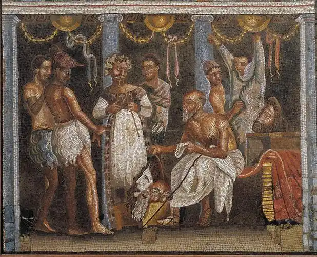 舞台,横图,室内,剧院,意大利,表演,花纹,图案,柱子,乐器,音乐,古罗马