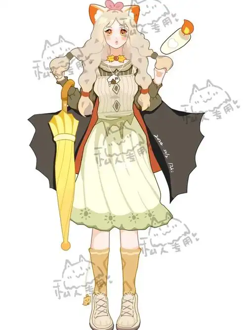 光遇雨妈穿搭和同人服饰0452555203