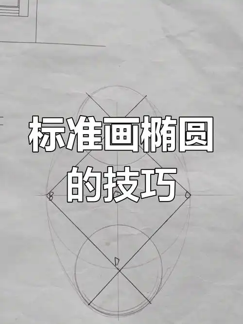 轻松画出完美椭圆,步骤简单又规范