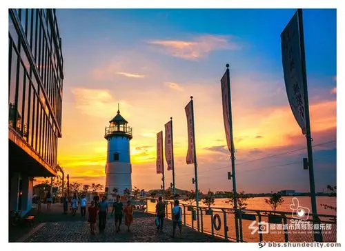 夕阳下的渔人码头,美得令人心醉(顺德城市网俱乐部成员"大雄856"供)