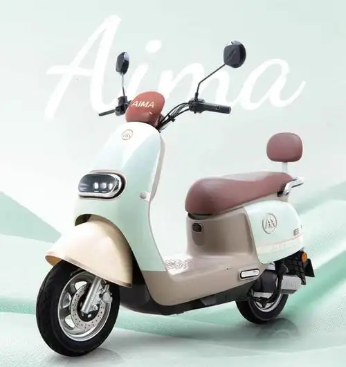 爱玛新款电动车亮相,温润好看,配72v大电池.价格不到2900块