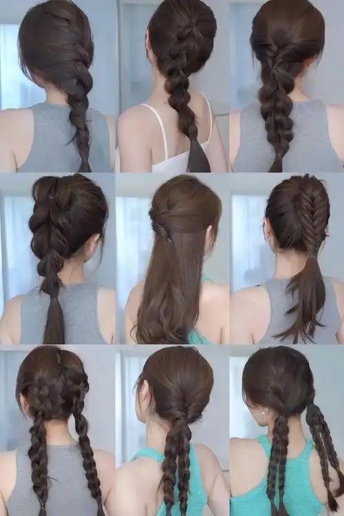 大扁头妹妹集合/24年九款手残党编发造型