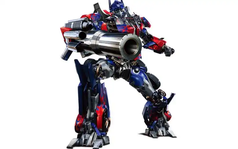 变形金刚白色高清大图桌面壁纸