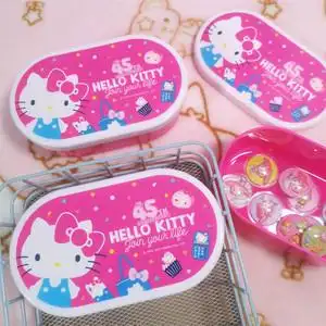 便当盒可爱hellokitty图片
