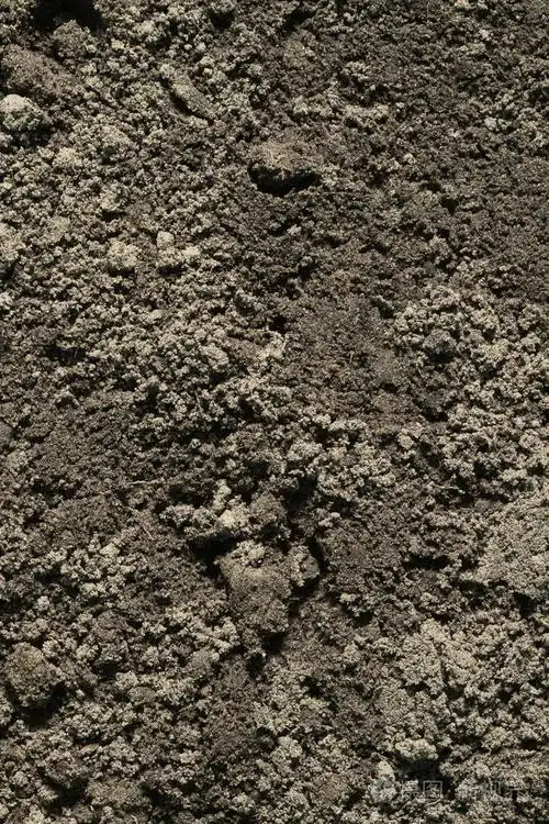 黑土污垢背景纹理,自然模式
