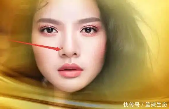 鼻翼代表的是一个人的财库,但鼻翼上长痣的话则意味着财库漏财