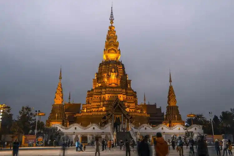 云南景洪 西双版纳 大金塔