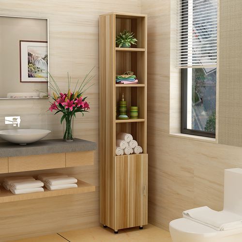 帝鼎红 卫生间角柜储物柜马桶边柜浴室三角柜落地柜厕所置物柜窄柜墙