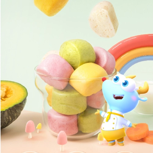 小鹿蓝蓝核桃果蔬奶香儿童小馒头