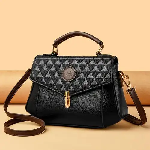 跨境热款女2024新款女包轻奢高级感女士手提包斜挎包源头批发女包