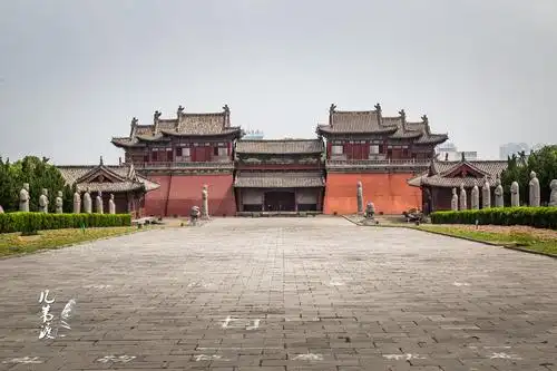 唯一复原地面建筑的宋陵,位于巩义市区的"宋陵公园"|宋陵|巩义|永昭陵