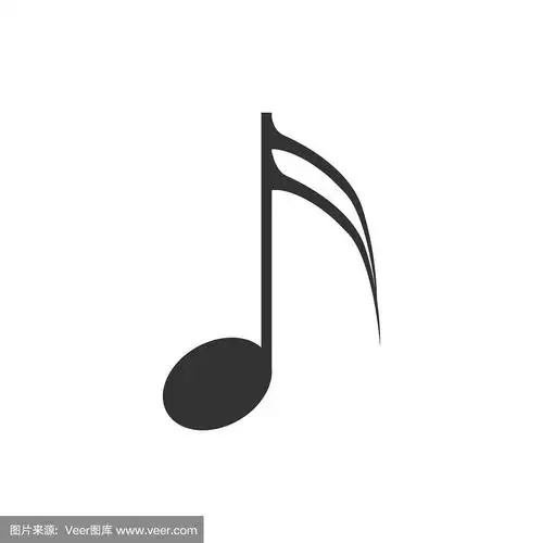 向量音乐图标16音符.