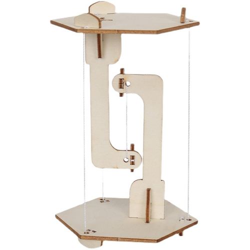 学生科学实验diy线悬浮力学平衡玩教具 小制作张拉结构模型反重力