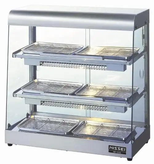 日本annaka食物保温柜不锈钢远红外热点展示柜nh606e